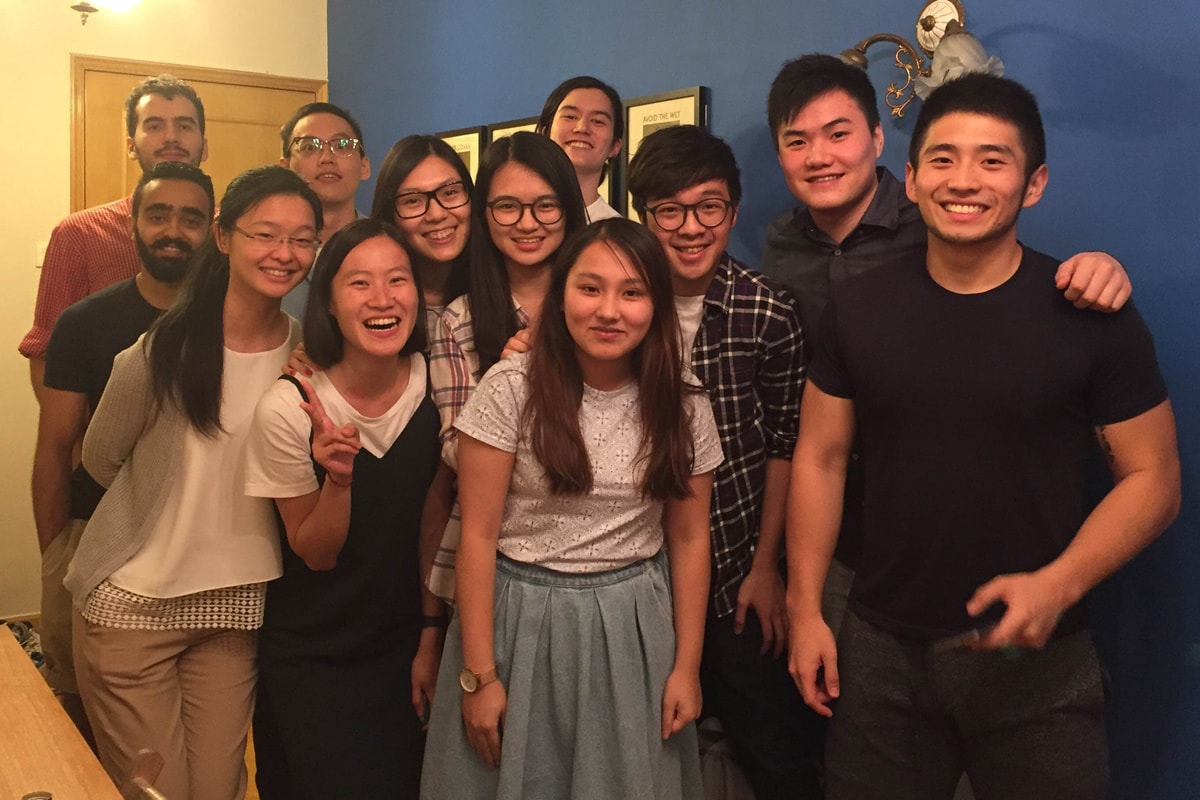 A housewarming with the team - Oct '16